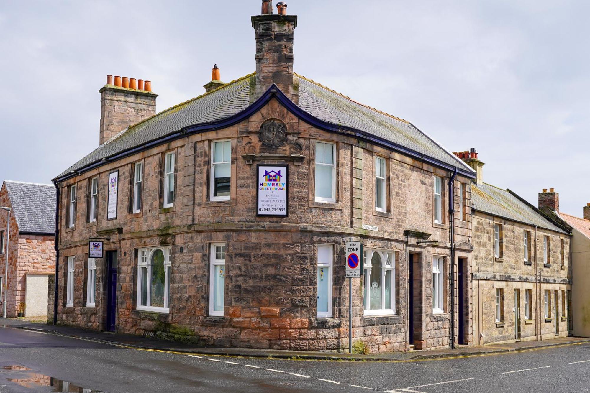 Homesly Guest Rooms, Comfortable En-Suite Guest Rooms With Free Parking And Self Check-In Berwick Upon Tweed Buitenkant foto